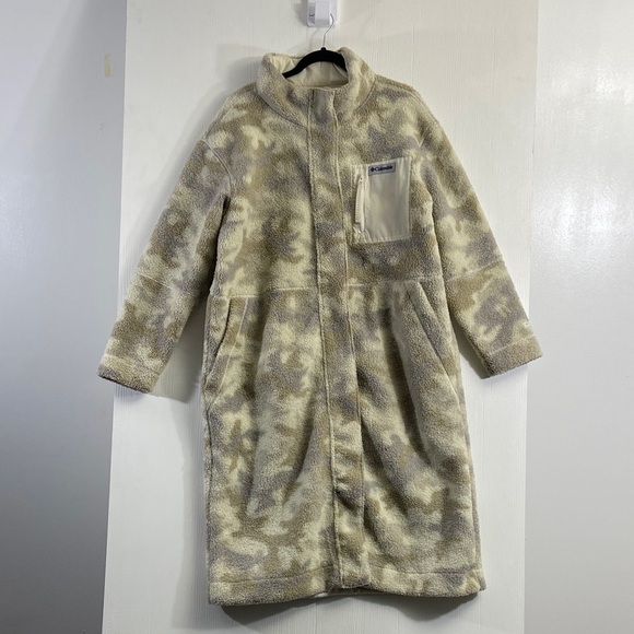 Columbia panorama Beige and Cream Teddy Jacket - Picture 9 of 10